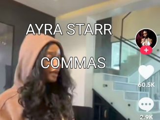 Ayra Starr Commas